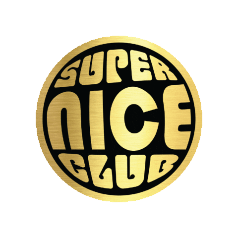 Super Nice Club Sticker
