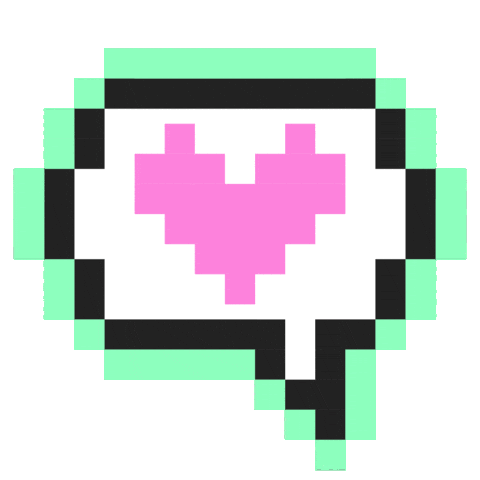 Pixel Art Craft Sticker by Paribu Art