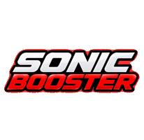 Sonic Booster Sticker