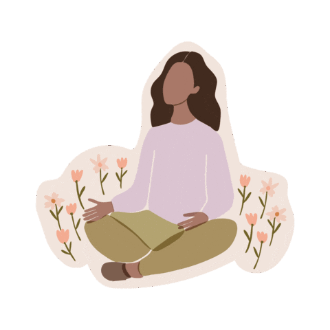 Calm Sticker by Dr. Cassidy