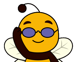 Sup Hello Sticker by Plan Bee Studios