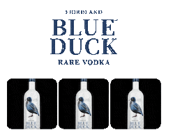 Blue Duck Vodka Sticker