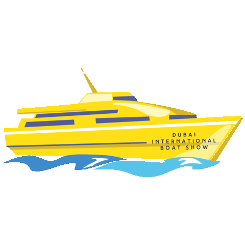 Sticker by Dubai International Boat Show
