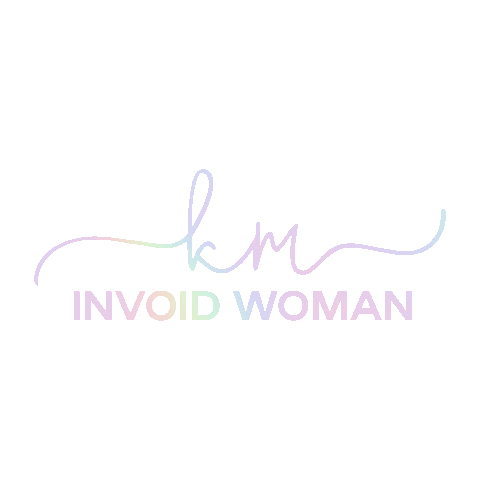 KM INVOID WOMAN Sticker