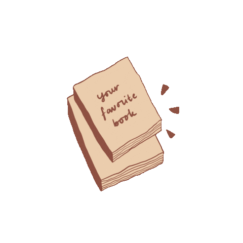 Book Paper Sticker