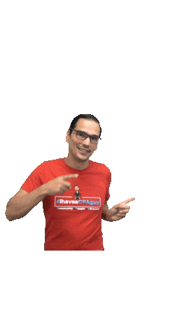 Pointing Cpa Sticker by #CPAguy