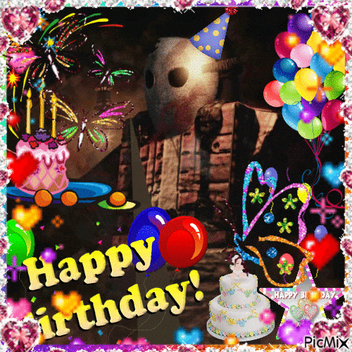 Happy Birthday Chain GIF