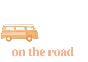 Driving On The Road Sticker