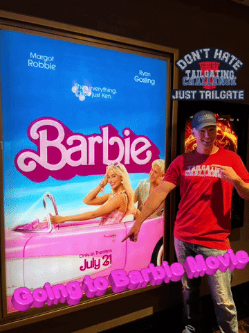 Barbie Movie GIF by Tailgating Challenge