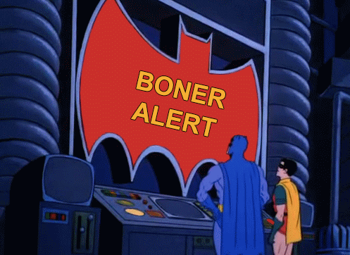 Giphy - boner alert GIF