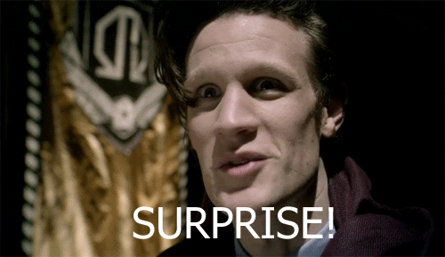 doctor who suprise GIF