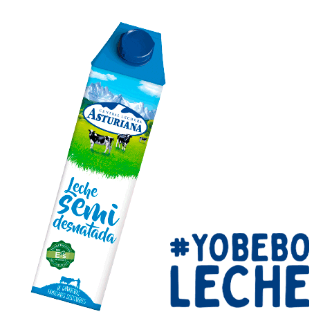Leche Cla Sticker by Central_Lechera_Asturiana
