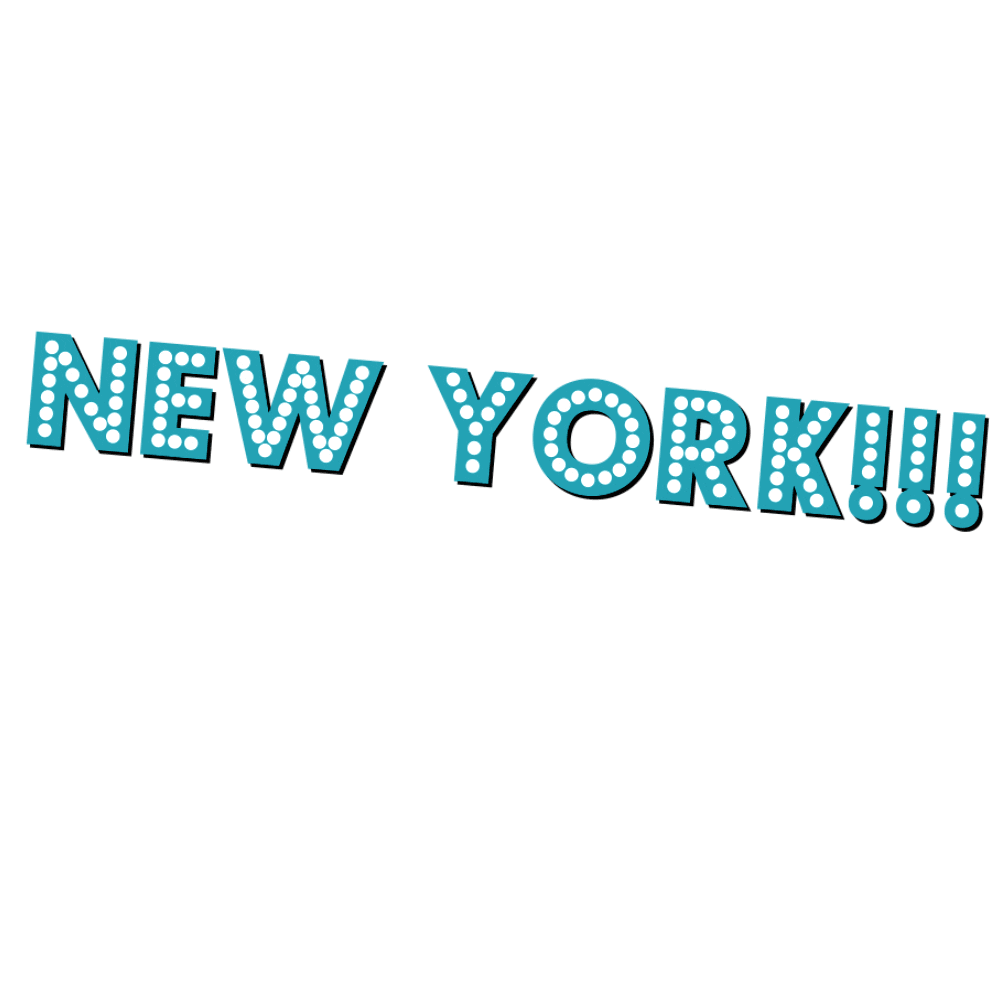 New York Nyc Sticker by Ashley Longshore
