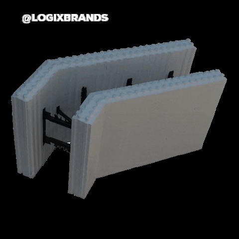 Icf Insulated Concrete Forms GIF by LogixBrands