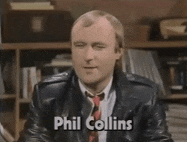 Phil Collins 80S GIF