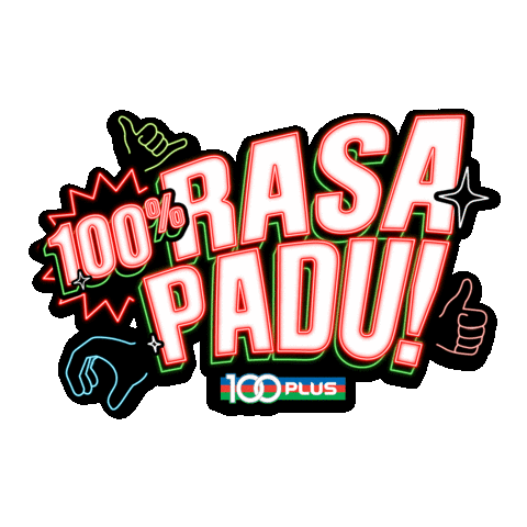 Sedap Sticker by 100PLUS Malaysia