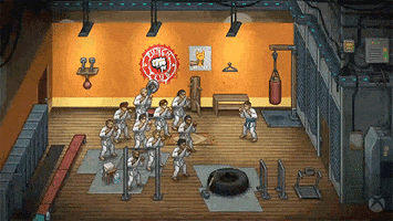 Martial Arts Pixel GIF by Xbox