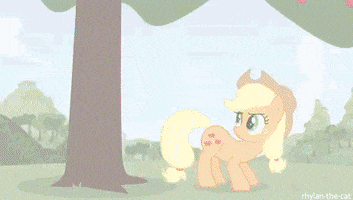 my little pony apple GIF