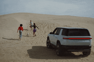 Electric Vehicles Car GIF by Rivian