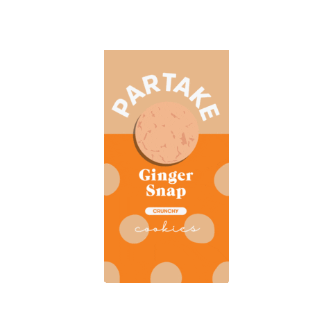 Cookie Ginger Sticker by Partake Foods