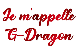 Gdragon Sticker