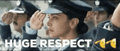 Respect Salute Gif By Fighter Gif