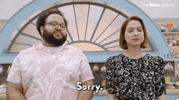 Sorry Ellie Kemper GIF by The Roku Channel