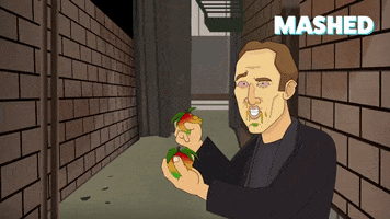 Shaking Nic Cage GIF by Mashed
