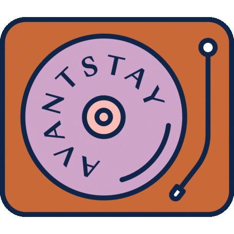 Record Player Travel GIF by AvantStay