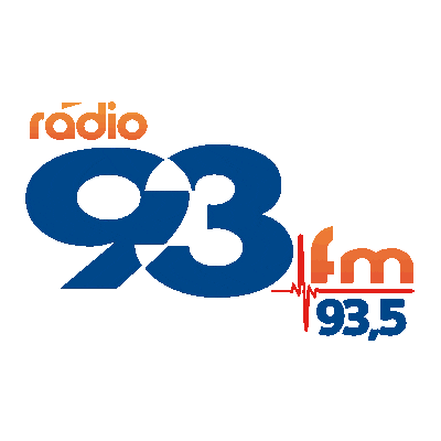 Rádio 93 FM Sticker