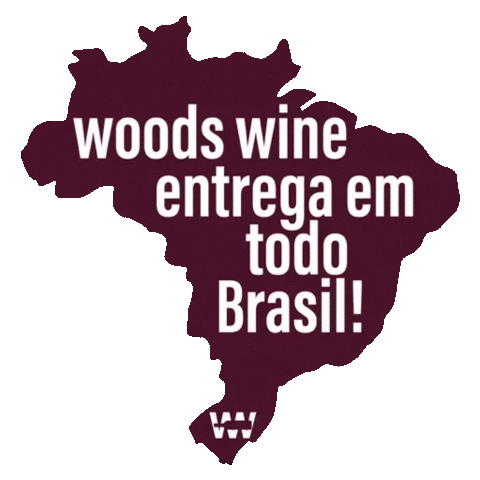 WOODS WINE Sticker