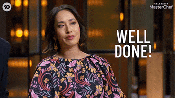 Well Done Reaction GIF by MasterChefAU