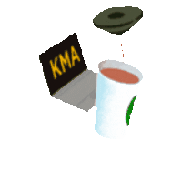 Wake Up Coffee Sticker by krungsri bank