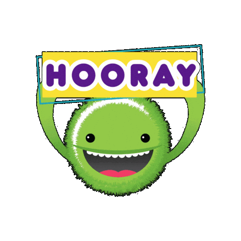 Hooray Ziggy Sticker by QizzleNZ