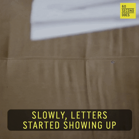 Magic Letter GIF by 60 Second Docs