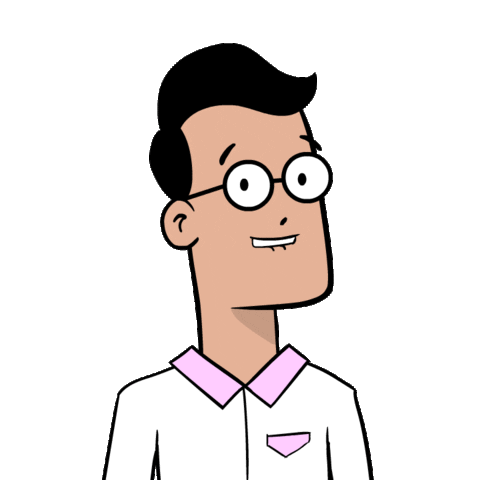 Oficina Personaje Sticker