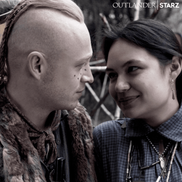 Young Love Romance GIF by Outlander
