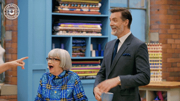 Sewing Bee Lol GIF by The Great British Sewing Bee