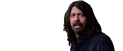 Dave Grohl Whatever Sticker by Foo Fighters