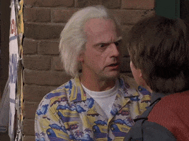 Doc Brown Omg GIF by Back to the Future Trilogy