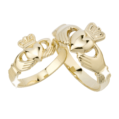 Claddagh Ring Sticker by Solvar Irish Jewellery