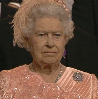 The Queen Is Not Amused GIFs - Get the best GIF on GIPHY