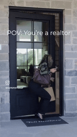 Real Estate Agent Door GIF by Rise Property Group