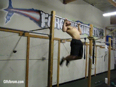 Top 10 Best Muscle Building Back Exercises! 1 form kipping GIF
