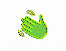 Wave Hand GIF by Simply Social Media