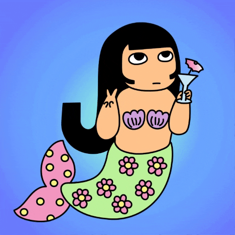 Happy Hour Mermaid GIF