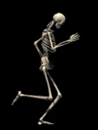skeleton running GIF
