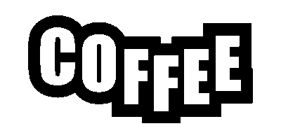 Coffee Sticker