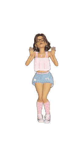 Dance Girl Sticker