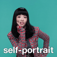 Self Portrait Smile GIF
